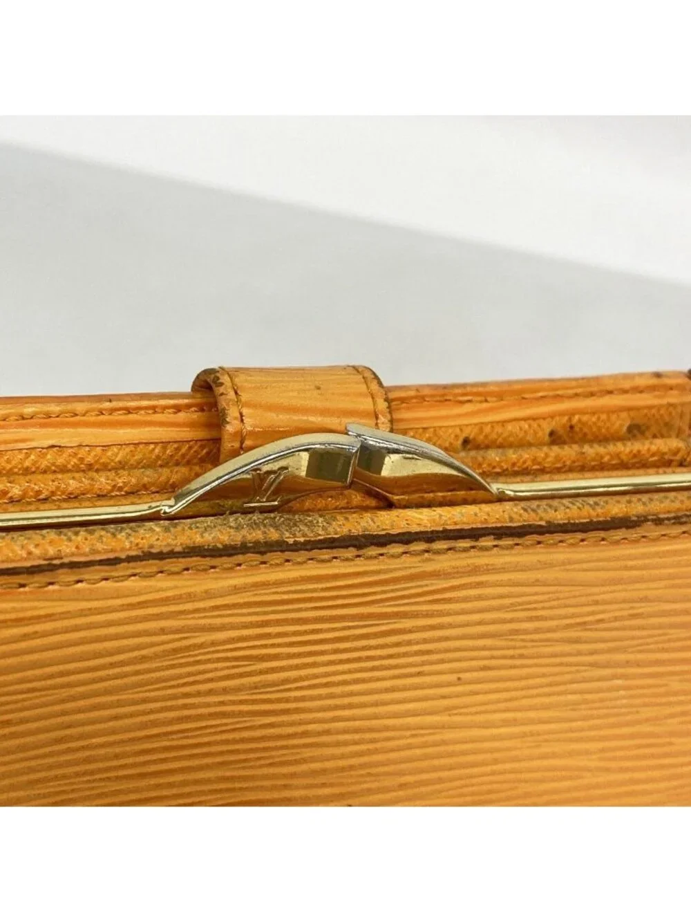 Louis Vuitton Wallet Epi Portefeuille Viennois Mandarin